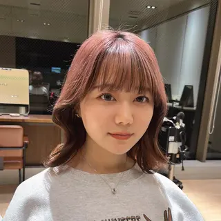 ショート カラー 赤羽今日子/レイヤー /盛れる顔まわりのヘアスタイル