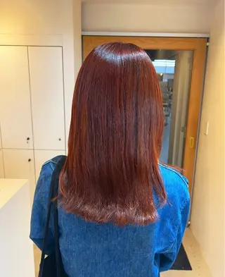 カラー 表参道/kozue/ 艶髪/髪質改善のヘアスタイル