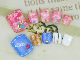 ネイル an sucre baseのネイルデザイン