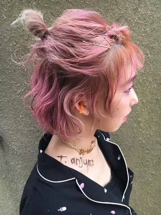 ショート ♡ヘアアレンジ♡ naraのヘアスタイル