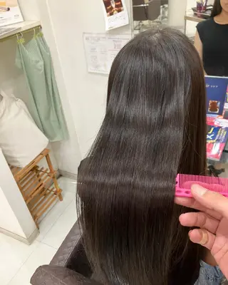 ミディアム 💐Lilas Jeanesse💐のヘアスタイル
