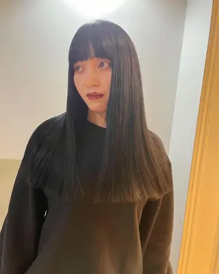 ミディアム カラー 松尾太樹 【pia】福岡美容室のヘアスタイル