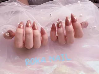 ネイル 長さだし専門店 ROKANAILのネイルデザイン