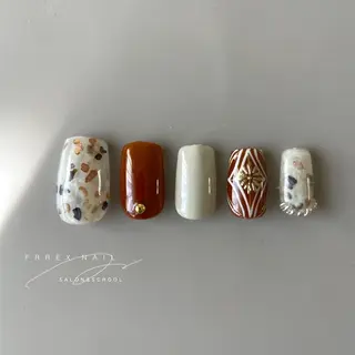 ネイル Freex nail所属・freex nail /ニュアンス/個性派のネイルデザイン