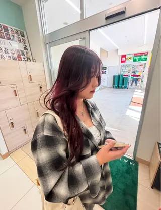 カラー EARTH 寺本尚生のヘアスタイル