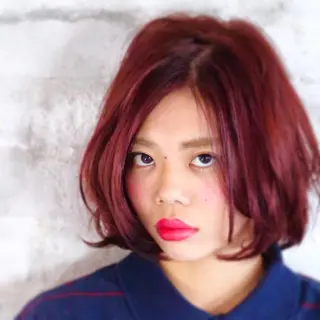 ショート カラー ヘアアレンジ Calenda/ パーソナル美髪サロンのヘアスタイル