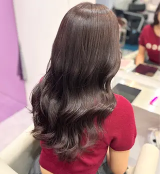 ロング カラー amane໒꒱·うる 艶トレンドガーリーのヘアスタイル