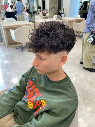 ショート パーマ メンズ 湘南/メンズパーマ/ 支持率No.1ユチカのヘアスタイル