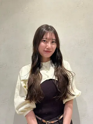 ロング hiyoka🐈‍⬛ ◎暖色カラー🥀のヘアスタイル