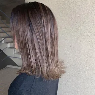 カラー 本町/新町/心斎橋 透明感カラーSANCのヘアスタイル