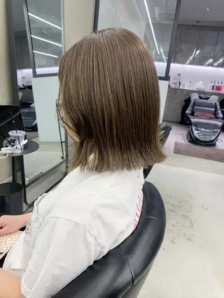 ミディアム カラー kimika🥑 メンズ/髪質改善のヘアスタイル