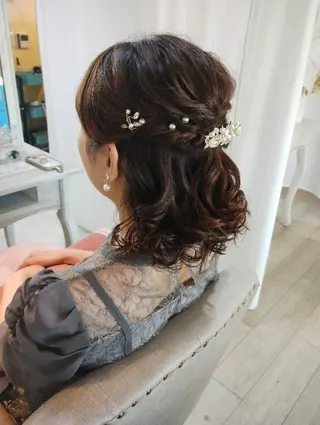 ヘアアレンジ 土井 志歩のヘアスタイル