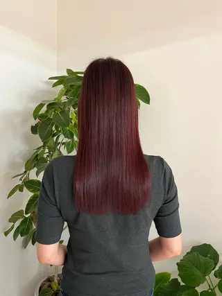ロング カラー FILMS柏所属・morita yunaのヘアスタイル