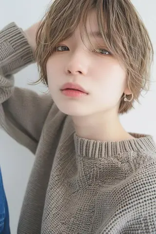 ショート カラー パーマ 🌜 Lulu 🌛 公式/大通のヘアスタイル