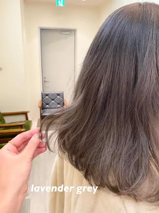 ミディアム 大久保 愛のヘアスタイル