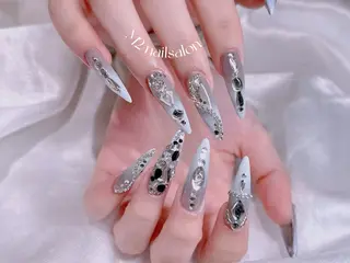 ネイル 長さだし専門店 M2 rikaのネイルデザイン