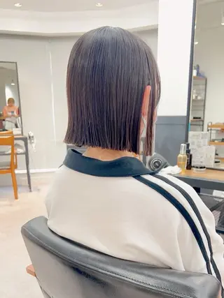 ショート カラー 🎀オタク美容師艶髪 カラーERINA🎀のヘアスタイル