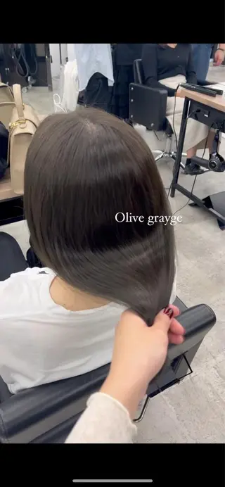 セミロング 🌸暖色カラー/ボブ 一色愛海🌸のヘアスタイル