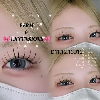 マツエク・マツパ 🩷Kawada Tiara‎🩷のマツエク・マツパデザイン