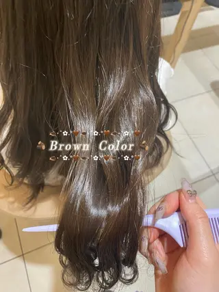 ロング 透明感カラー特化/ 髪質改善/ちなのヘアスタイル