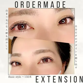 マツエク・マツパ CocoMinto所属・CocoMinto Rie.Mのマツエク・マツパデザイン