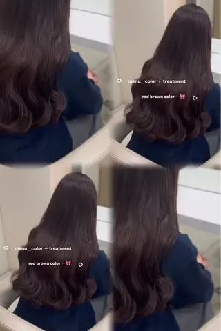 ロング 🎀さ こﾁ🎀のヘアスタイル