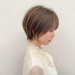 ショート 浦野 優希のヘアスタイル