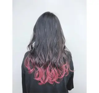 ロング カラー カットモデル 募集✨のヘアスタイル