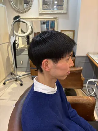 ショート メンズ IRICO たまプラーザ所属・韓国ヘアー🇰🇷 MIWAのヘアスタイル