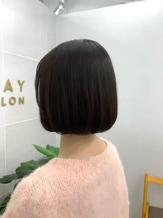 ショート カラー 本格ヘッドスパ🌿 ×ヘア　佐藤のヘアスタイル