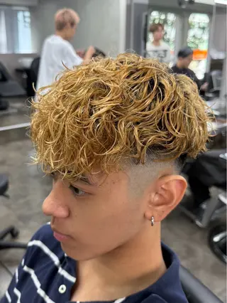 パーマ メンズ nico TOKYO Logic店所属・渋谷/メンズ 特化/MIZUKIのヘアスタイル