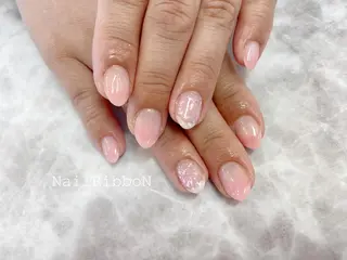 ネイル ネイルリボン 石田のネイルデザイン