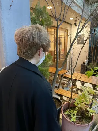 ショート カラー メンズ ショート/ボブ アンドウ☺︎のヘアスタイル