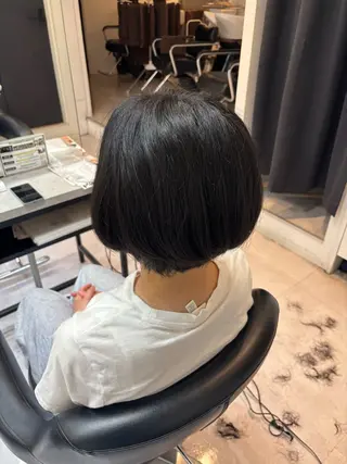 ショート 🍑髪質改善カラー モデル募集中もも🍑のヘアスタイル