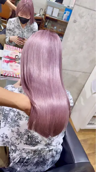 ロング カラー mEg hair creation川崎矢向店所属・✨️複雑履歴特化 美容師アトム✨️のヘアスタイル