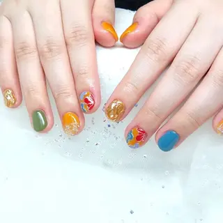 ネイル 柘植 祐子のネイルデザイン