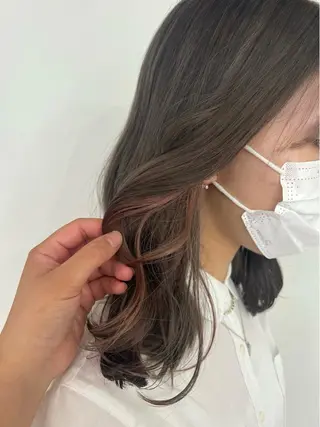 ロング カラー 🤍中野 レオ🤍のヘアスタイル
