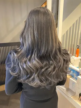 ロング カラー 🌈評価No.1🌈 艶髪カラー❌エクステのヘアスタイル