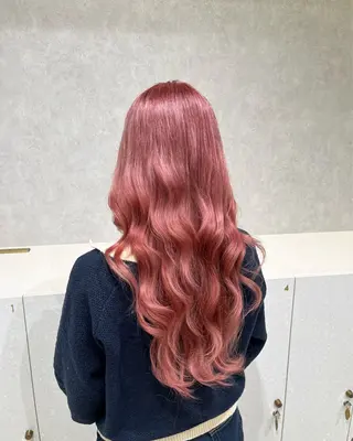 ロング カラー 韓国ヘア🇰🇷透明 感カラー/yui💞のヘアスタイル