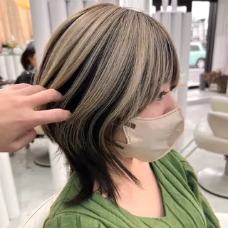 ミディアム YUIMARL asumiのヘアスタイル