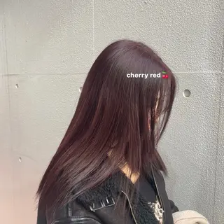 セミロング カラー ヘアアレンジ MARIO HAIR DESIGN所属・艶カラー/カット 🌒Ameriのヘアスタイル