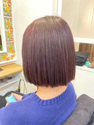 カラー 堀田 結香のヘアスタイル