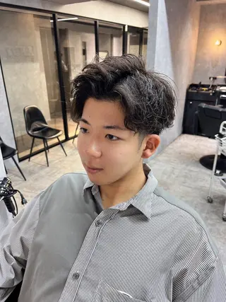 ショート メンズ 松本 悠吾のヘアスタイル