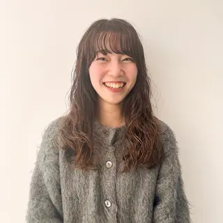 ロング パーマ 新宿パーマ美容師 〰️rika〰️のヘアスタイル