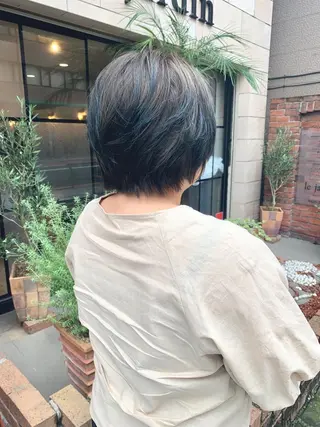 ショート カラー SHIAN立川 及川 17時〜限定のヘアスタイル