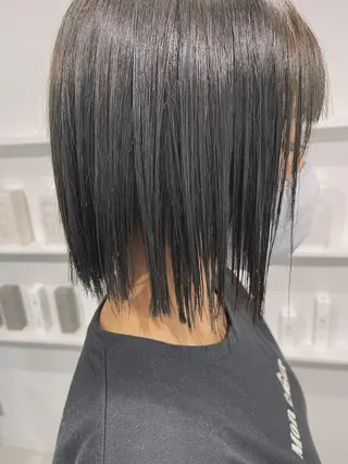 ショート カラー kyon.hair 韓国カットカラーのヘアスタイル