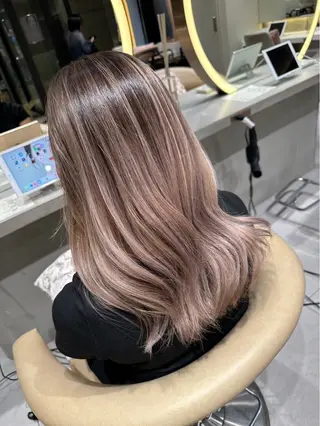ロング カラー ブロンド/ベージュ系 /🪽そうま🪽のヘアスタイル