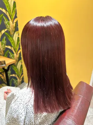 セミロング 🍞松本 彩那🍞 暖色🌸のヘアスタイル