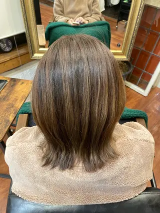 カラー 白髪ケア  BAUM まやのヘアスタイル