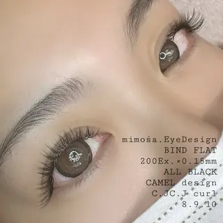 マツエク・マツパ mimośa. EyeDesignのマツエク・マツパデザイン